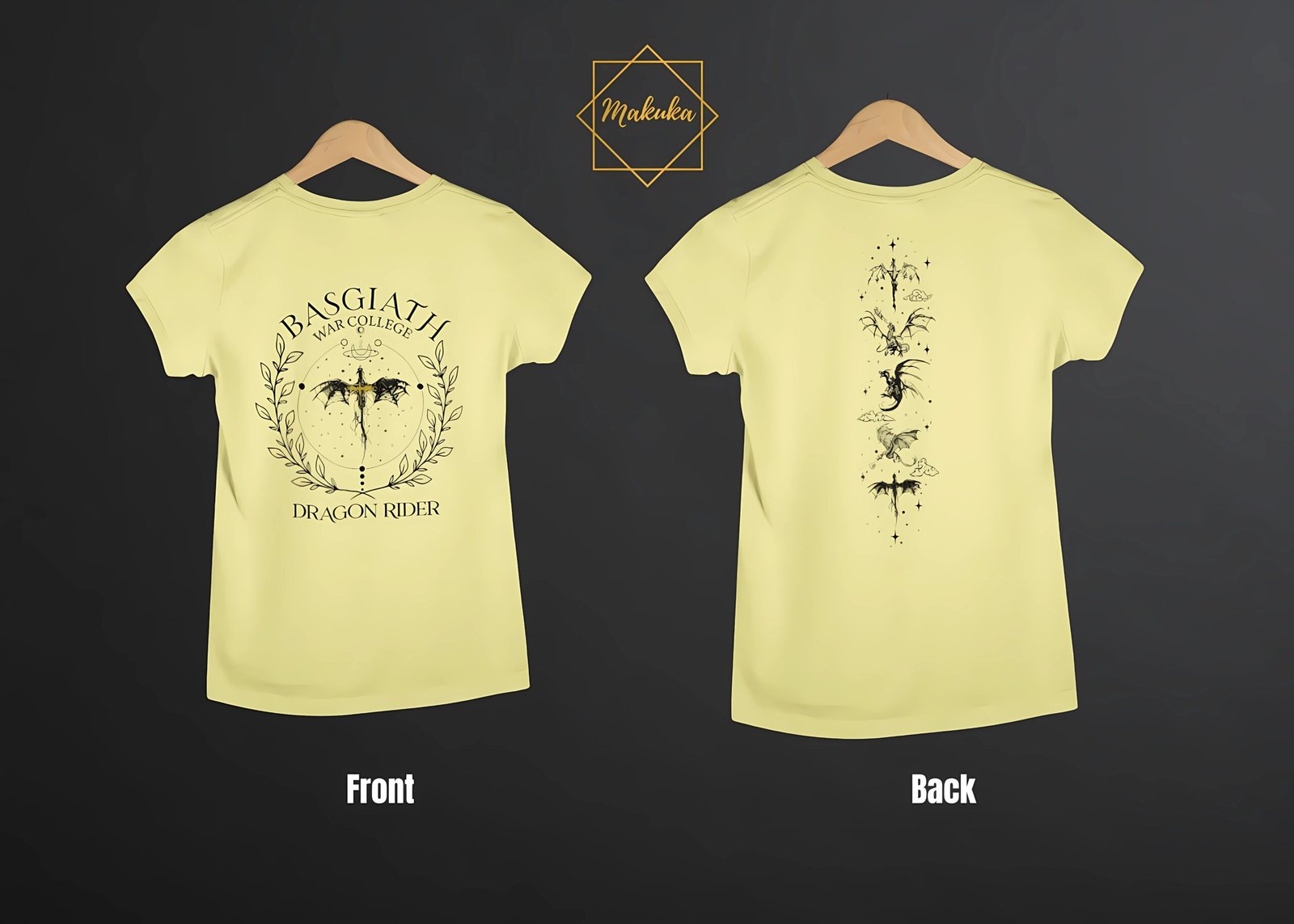 Playera de Alas de Sangre Basgiath Mod #1 - Imagen 3