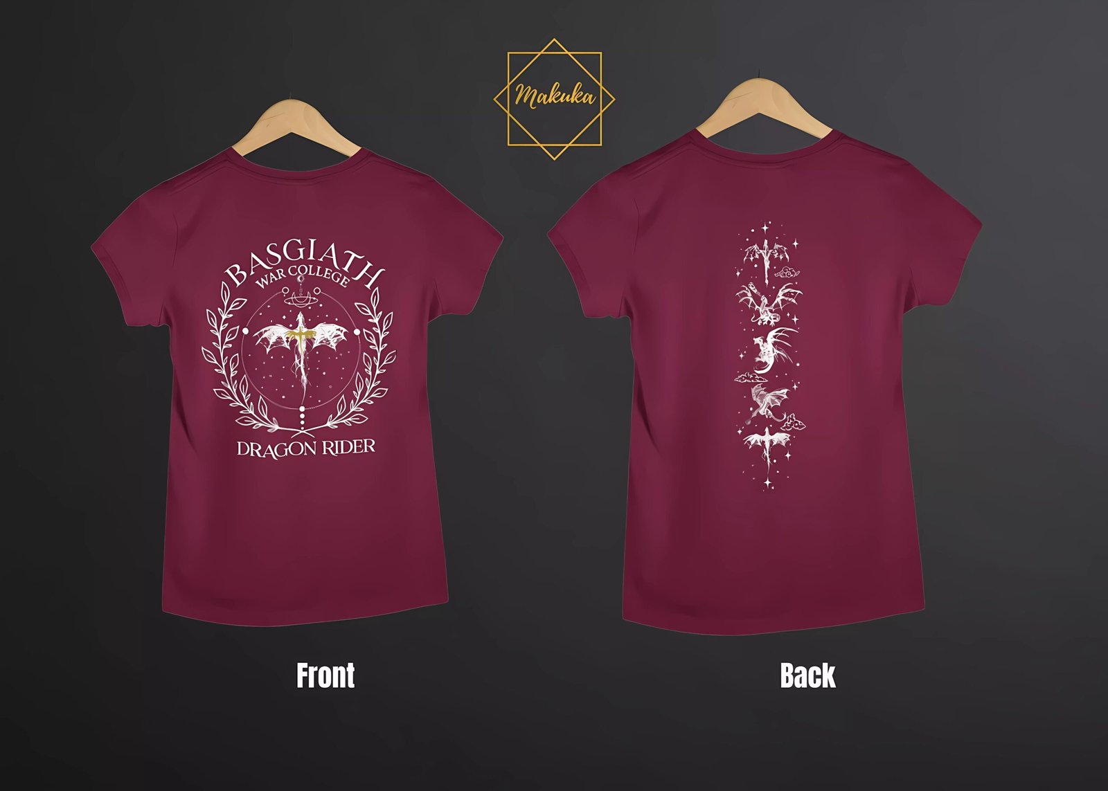 Playera de Alas de Sangre Basgiath Mod #1 - Imagen 2